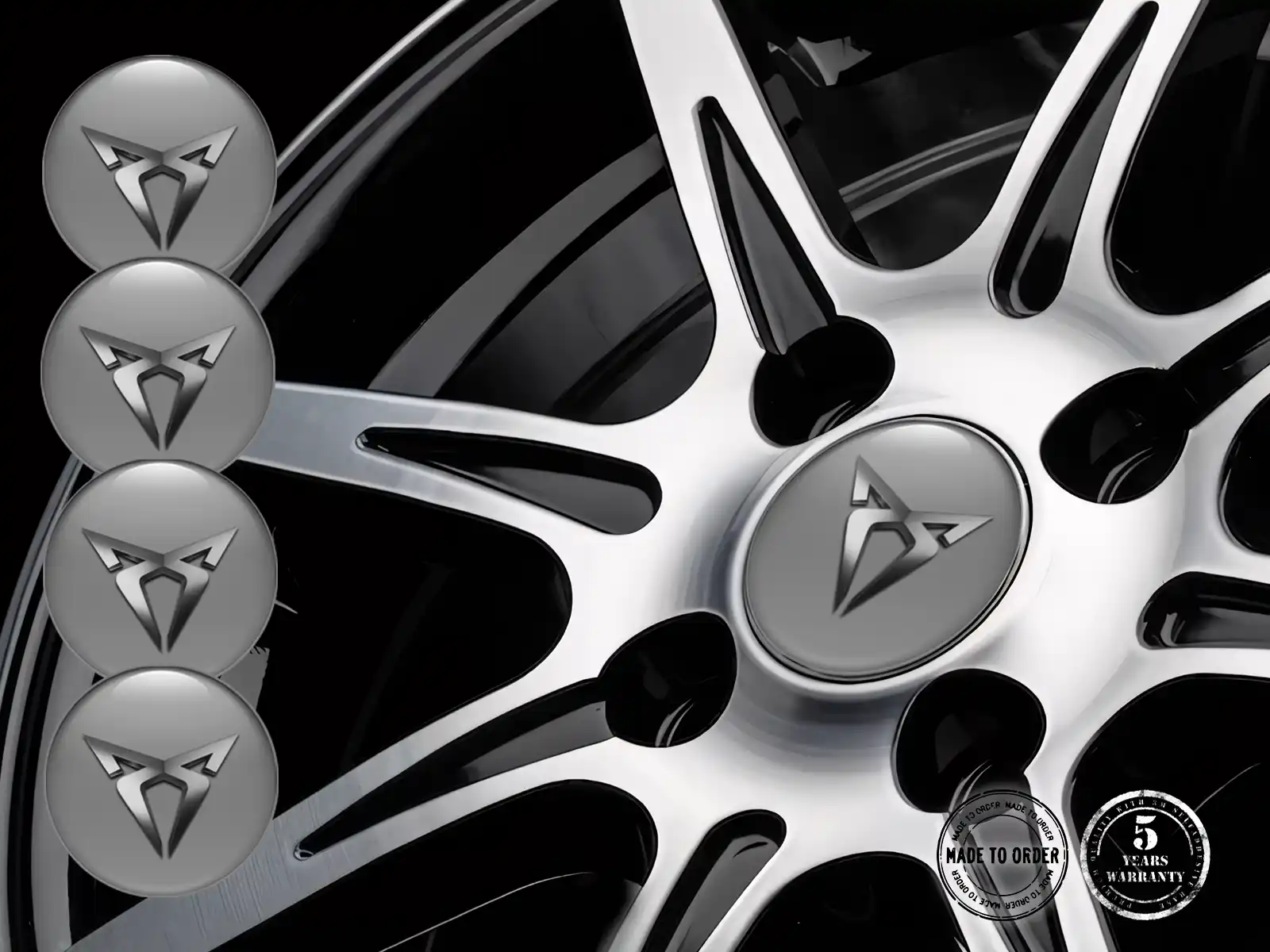 Seat Cupra Silikonsticker Ausgabe Premium Felgendekoration
